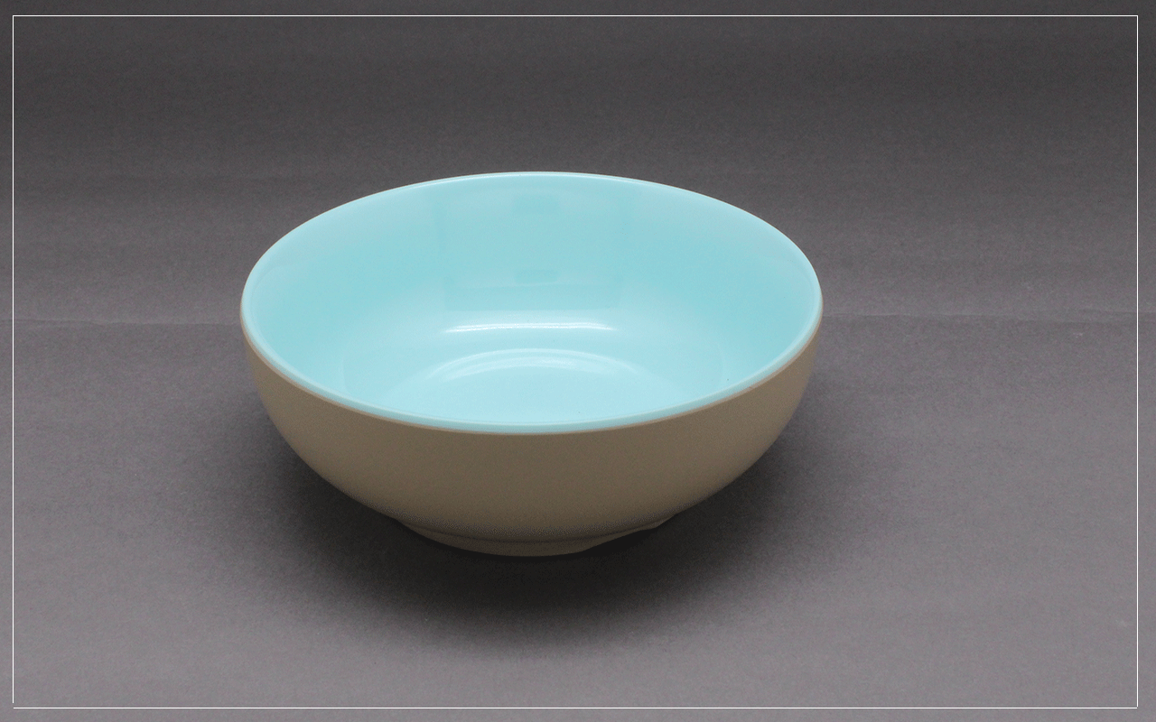 密胺餐具-高檔白色飯碗