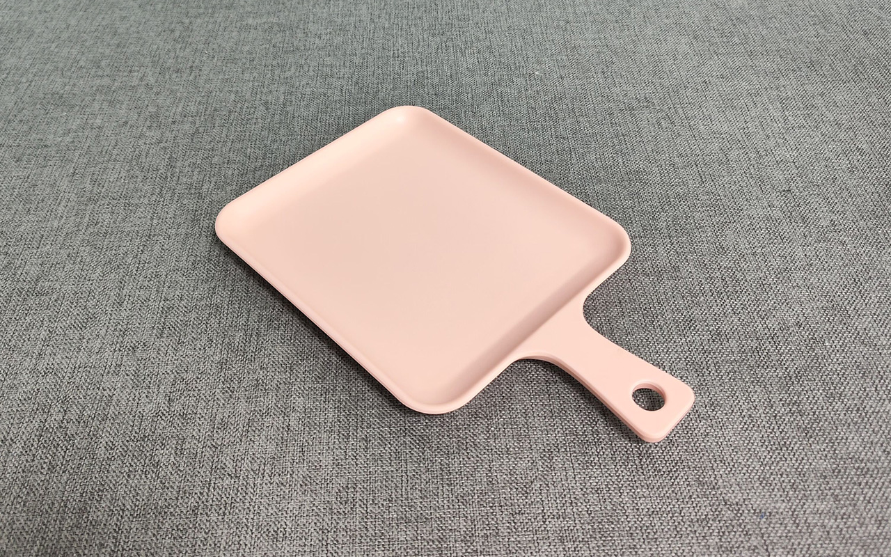 密胺方形把手盤